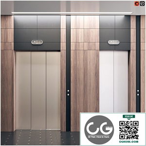 Elevator with interior 1