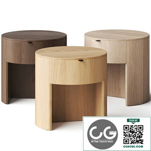 Lulu and Georgia Kono Nightstand Bedside Table