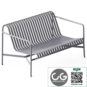 Palissade Lounge Sofa Olive by Hay