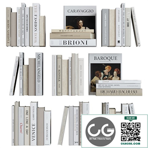 Book decor set 1