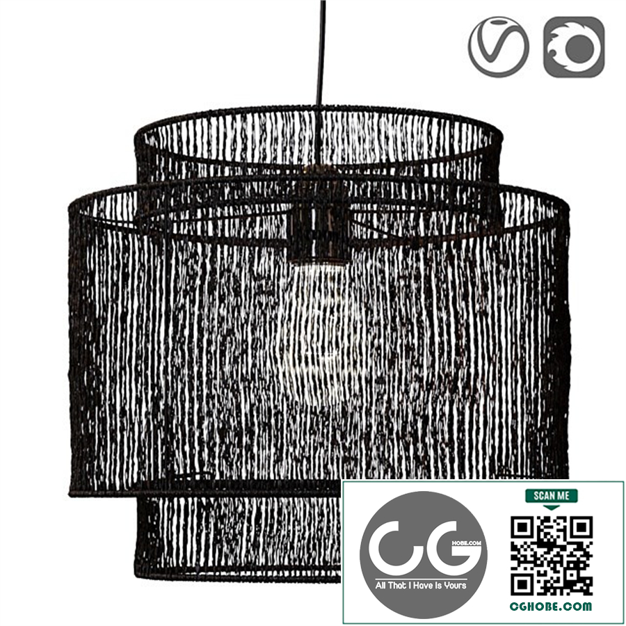Natural hemp lamp, Yaku