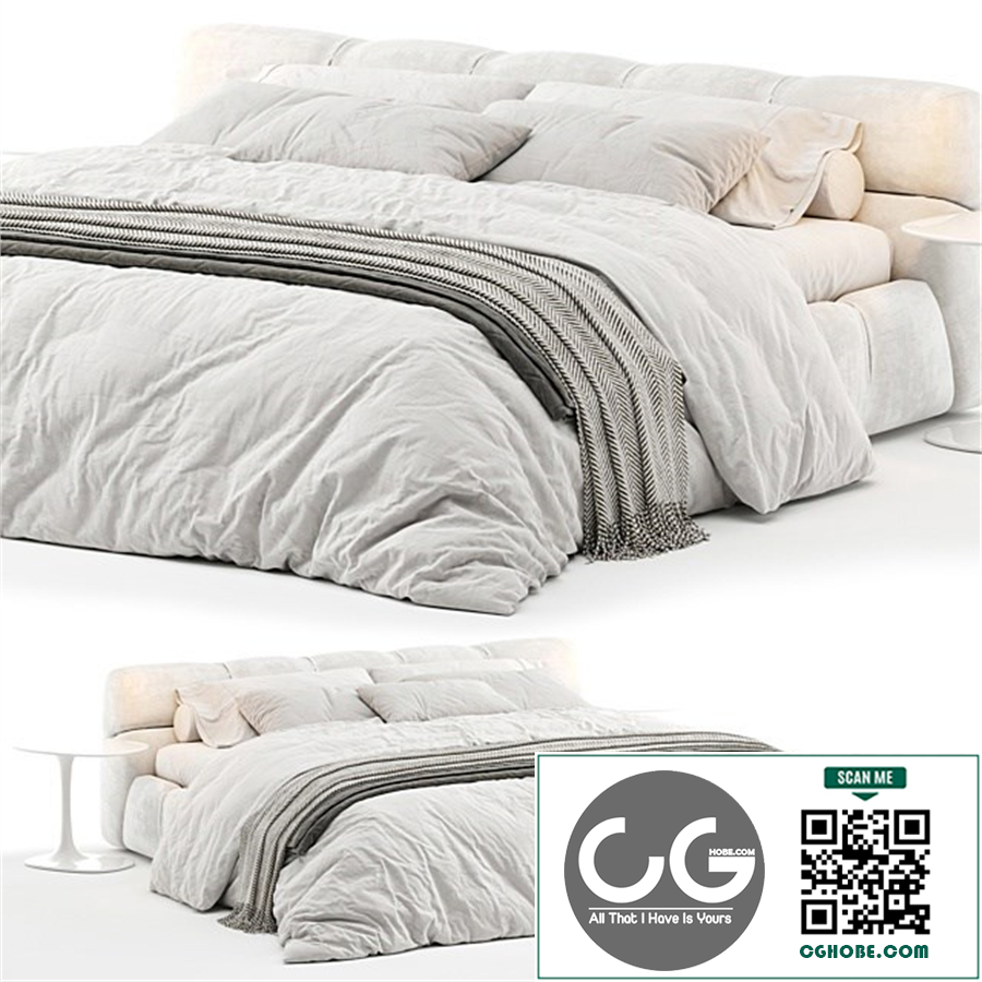Bed B&B Italia Tufty