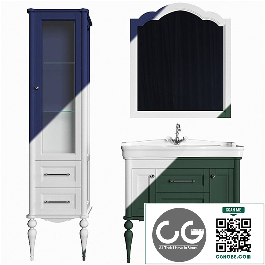 Vanity unit with sink ValenHouse Aesthetics 100