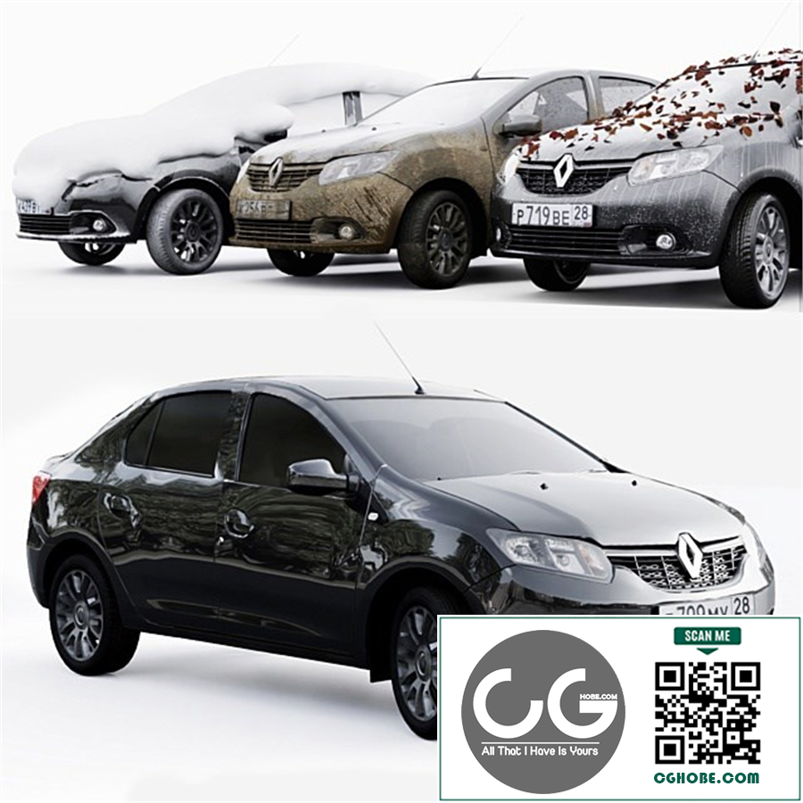Renault Logan 2016 4 seasons