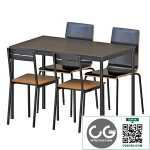 IKEA SANDSBERG Table And Chairs