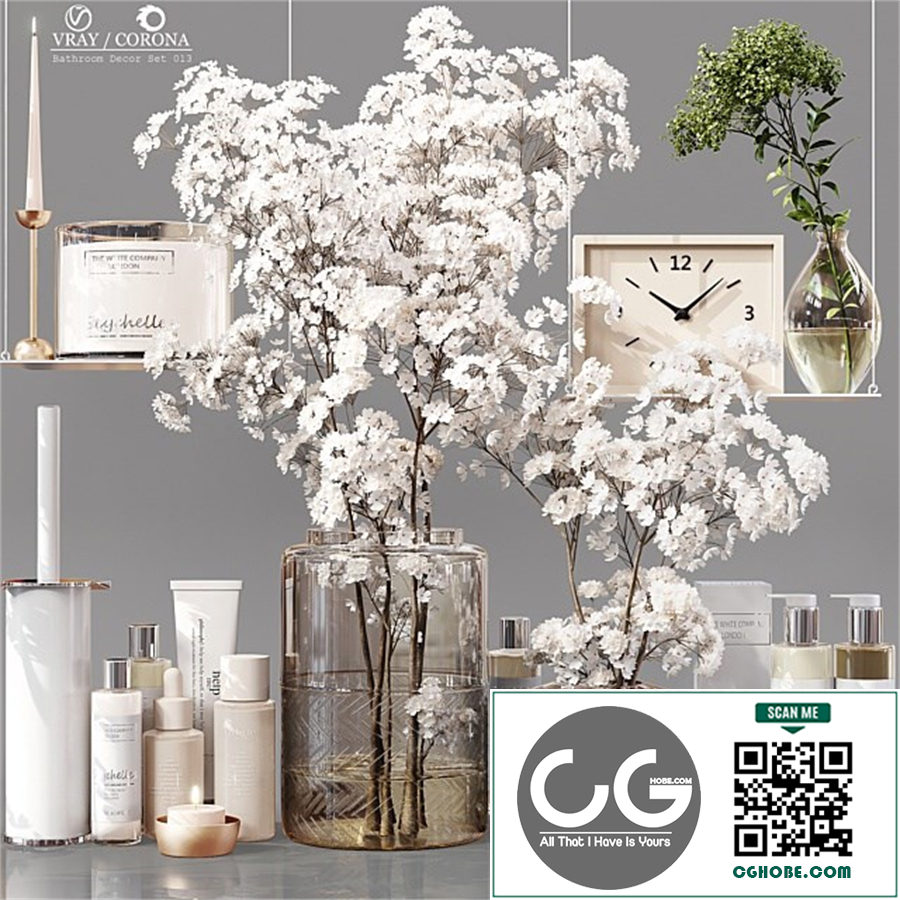 Bathroom Decor Set 013