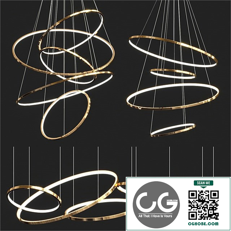 Lohja Ring Chandelier Collection