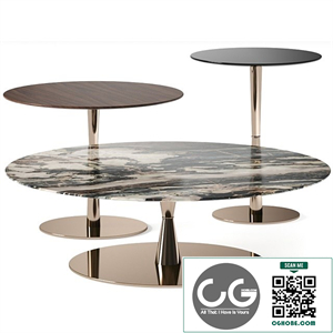 Minotti Jigger Coffee Tables