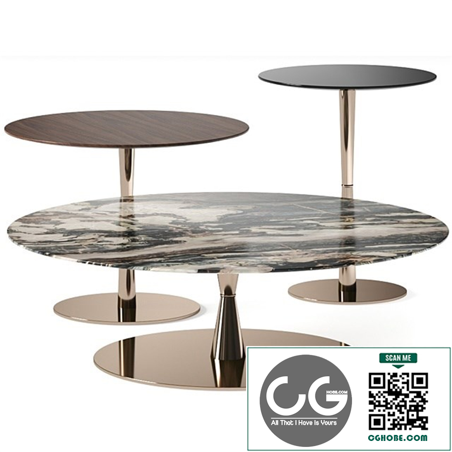 Minotti Jigger Coffee Tables