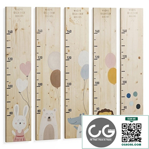 Children's measuring bar