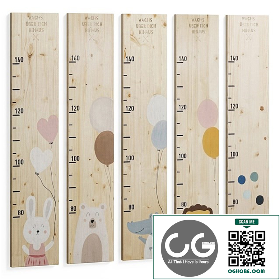 Children's measuring bar