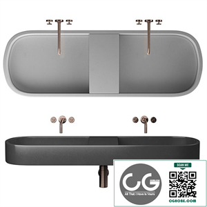 Sink Kast Aura Double Basin