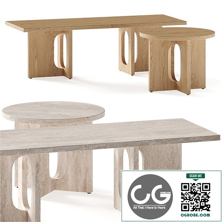 Menu Androgyne Coffee Side Table