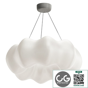 Hanging chandelier DONUT