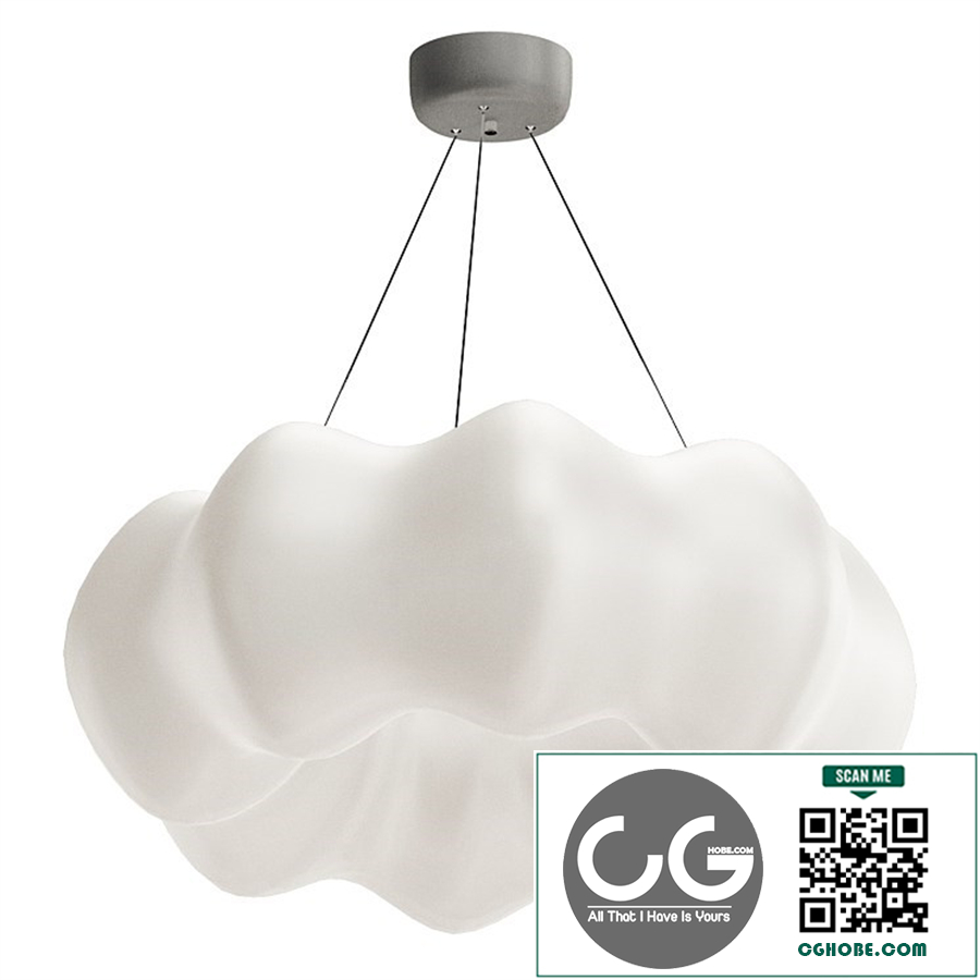 Hanging chandelier DONUT