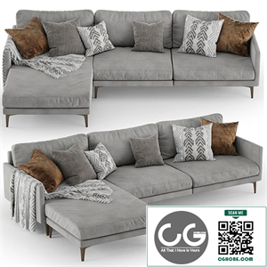 Corner sofa CENTQUATRE Duvivier Canapes