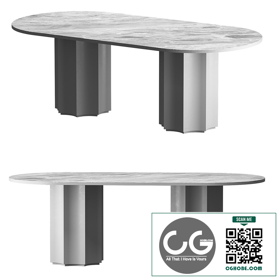 dining table Lunar mia casa