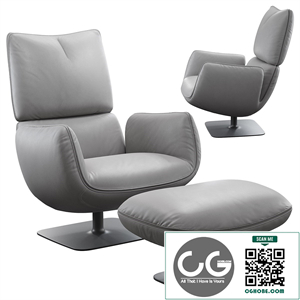 COR JALIS LOUNGE leather ( Vray+Corona )