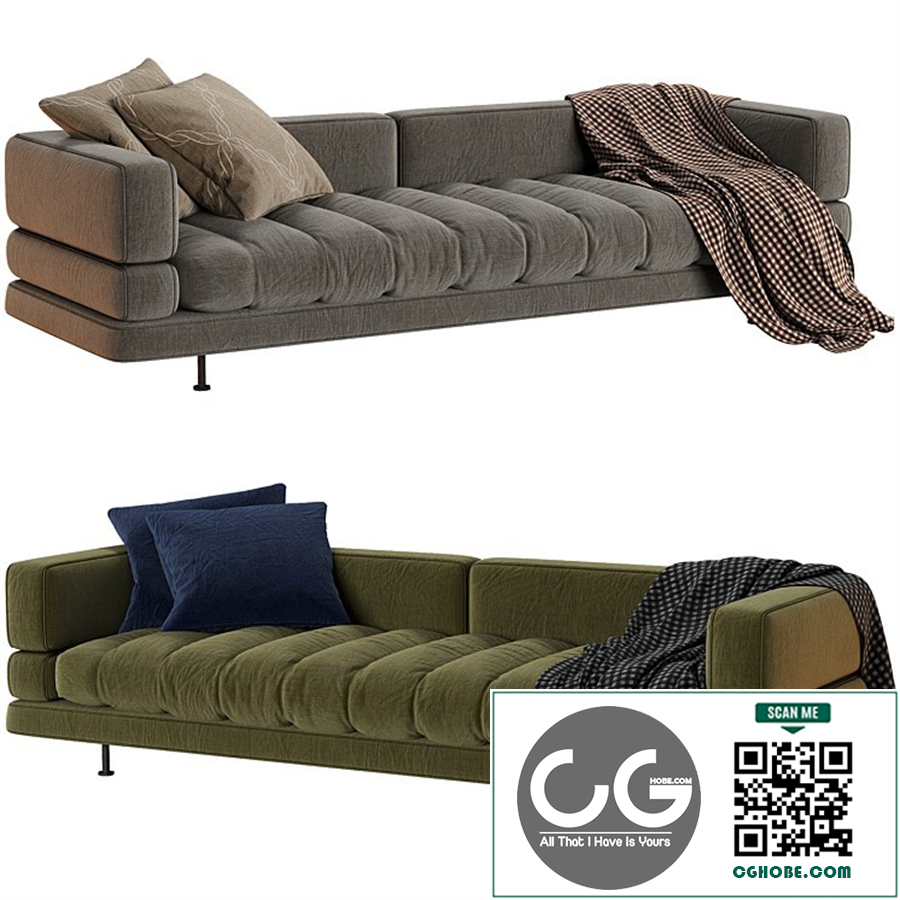 DOMUS Sofa By Turri