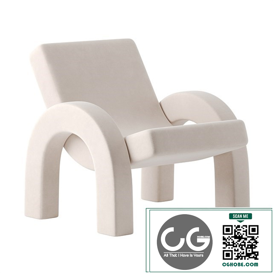 Arco Lounge Chair by Dusty Deco