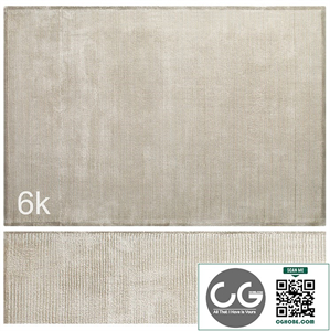 Carpet set 24 - Beige Wool Rug / 6K