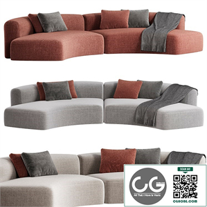 Cozy Curve Sofa