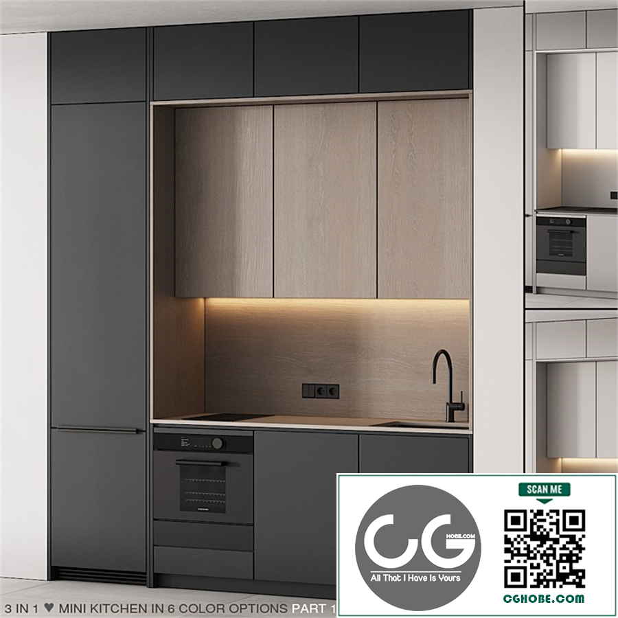 235 modern kitchen 13 mini kitchen 02 PART 1