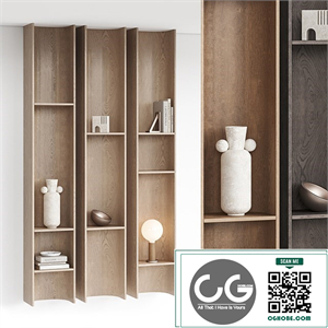 Vertical rack-shelf
