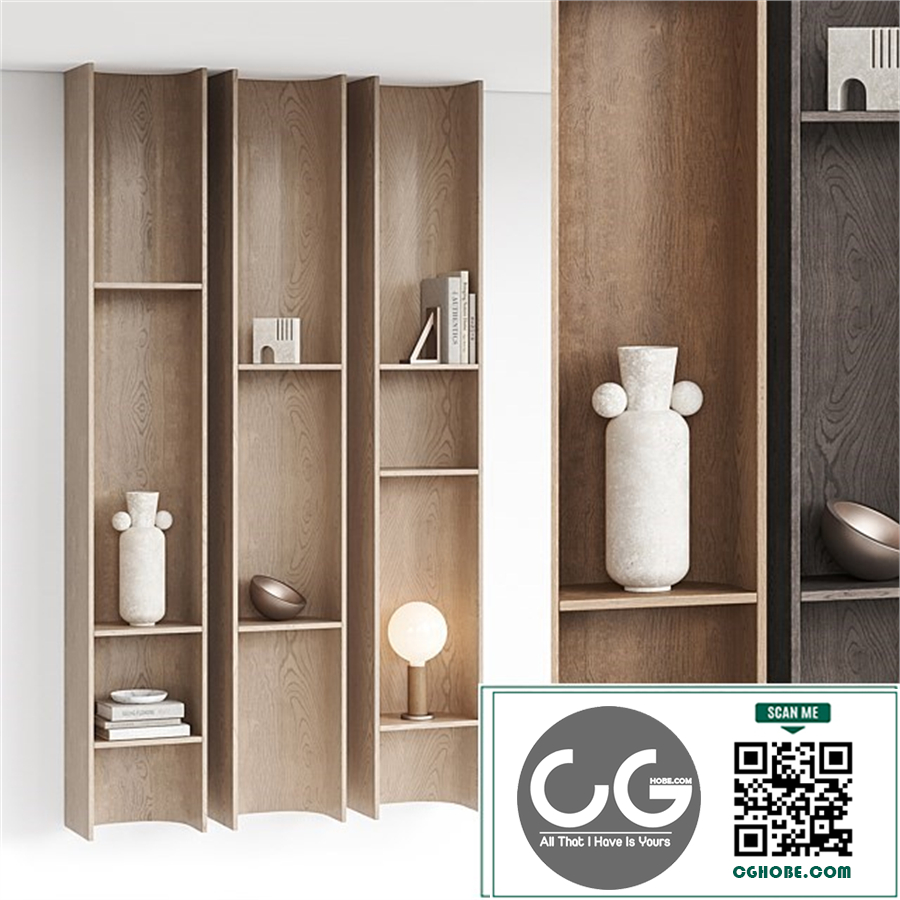 Vertical rack-shelf