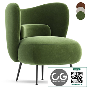 Frankie-James Upholstered Barrel Chair