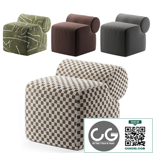 Kelly Wearstler Esfera Ottoman
