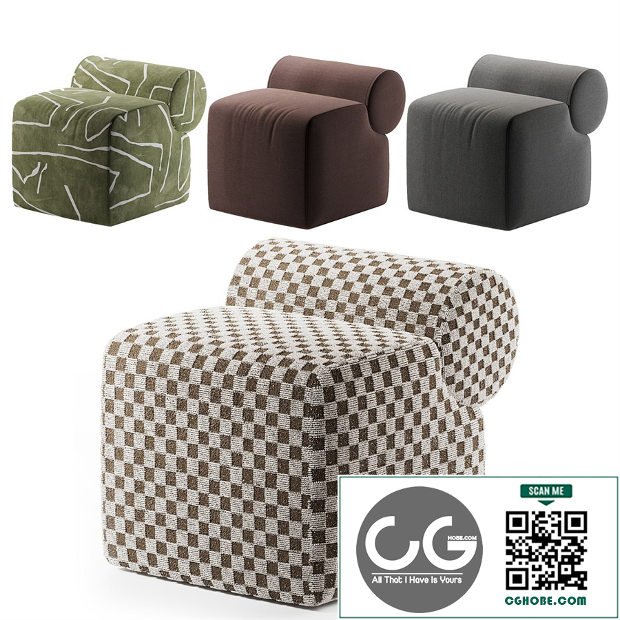 Kelly Wearstler Esfera Ottoman