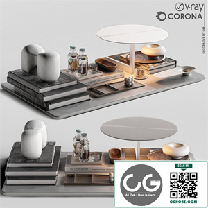 Decorative Set -044 -Vibia Lamp
