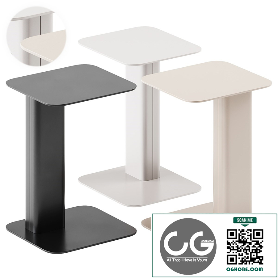 Kumo TW Side Table by IBEBI / Side table