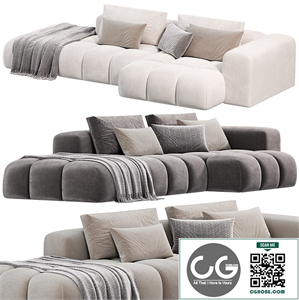 SHAMARA SOFA by nohohome, sofas