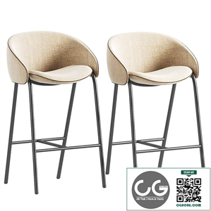 Folium Bar Stool