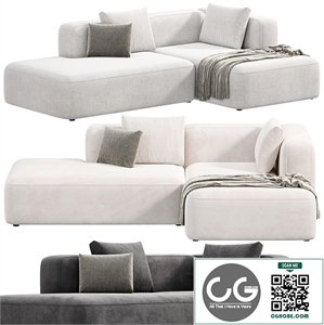 BASECAMP CHAISELOUNGE left Modular Sofa by makenordic 3