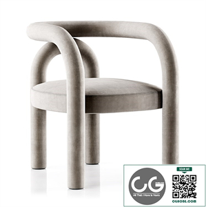 Open Back Chair by Litfad