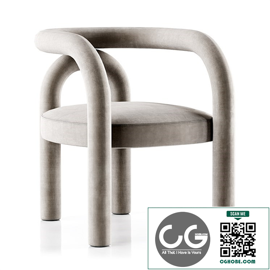 Open Back Chair by Litfad