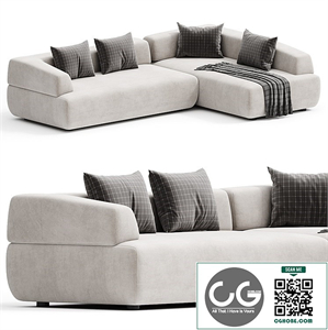 ITALO | Sofa with chaise longue By Minimomassimo