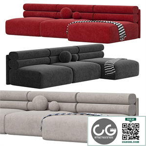 RENZO 3 SEAT SOFA LOUNGE RIGHT