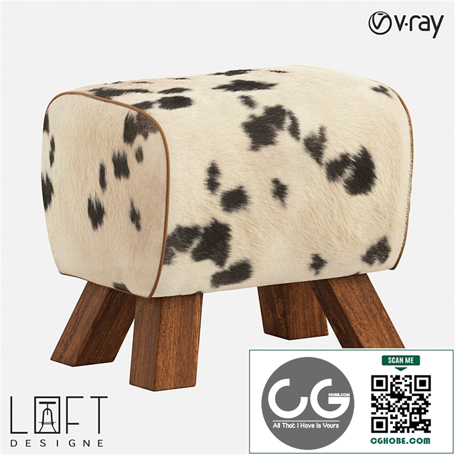 Pouffe LoftDesigne 2197 model