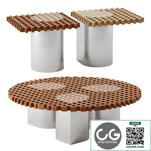 Sonia Coffee Table by Vonnegut Kraft