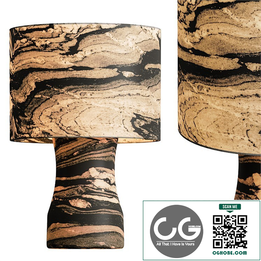 translucent stone - Table Lamp 02