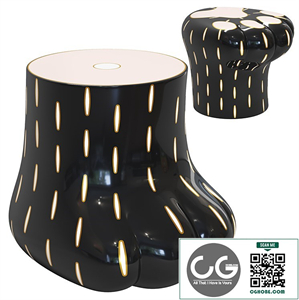 Paw Stool Side Table