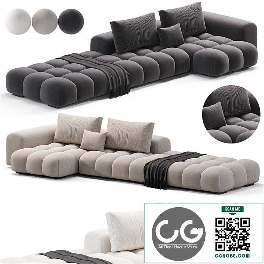 SHAMARA SOFA by Noho Home 2