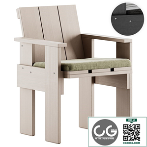 Hay Crate Outdoor Chair Upholstered
