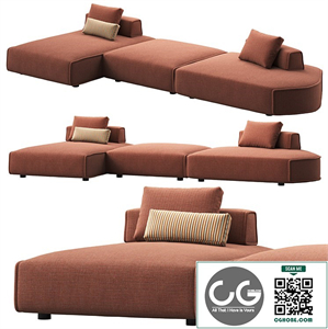 Sofa NIVEAUX by LEMA