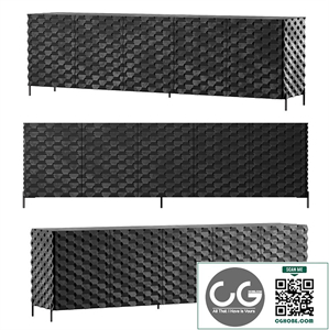 Raffael Media Console Black