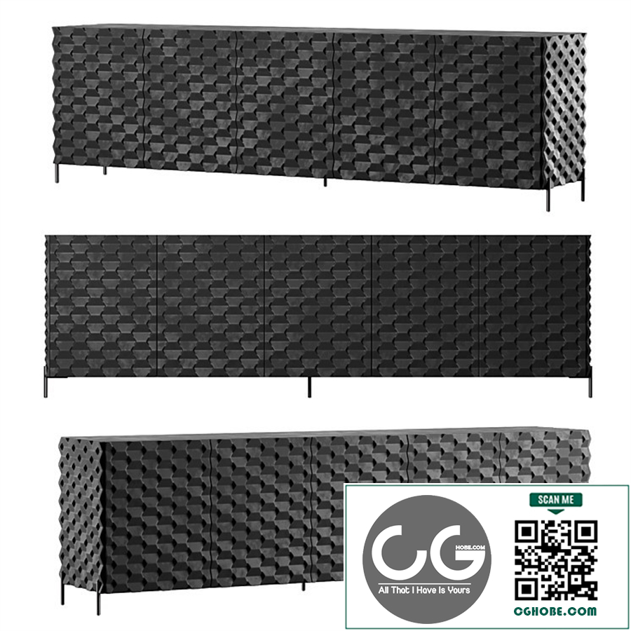 Raffael Media Console Black